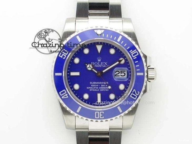 MiroTime 0319 TechFriendly Daytona 116520 SS UBF Best Edition Ice Blue MOP Crystal Markers Dial on SS Bracelet A 2938